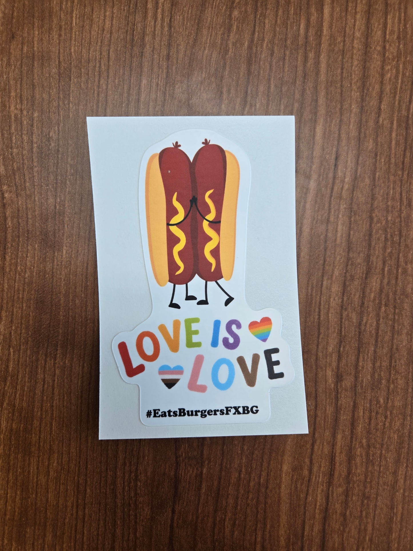 Eats Pride Sticker