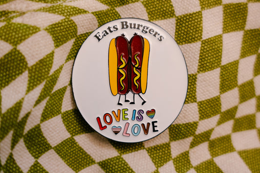 Eats Pride Pin